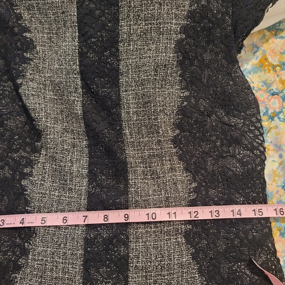 Betsey Johnson Lace Tweed Sheath Dress - Picture 12 of 16